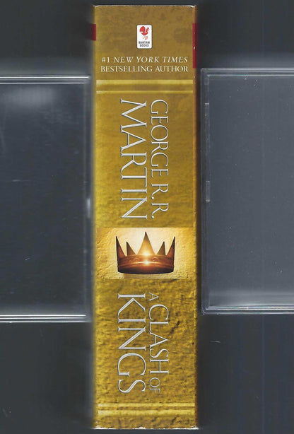 A Clash of Kings  by George R. R. Martin spine