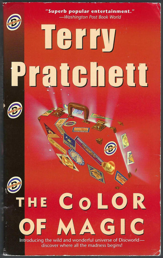 Color of Magic by Terry Pratchett front cover