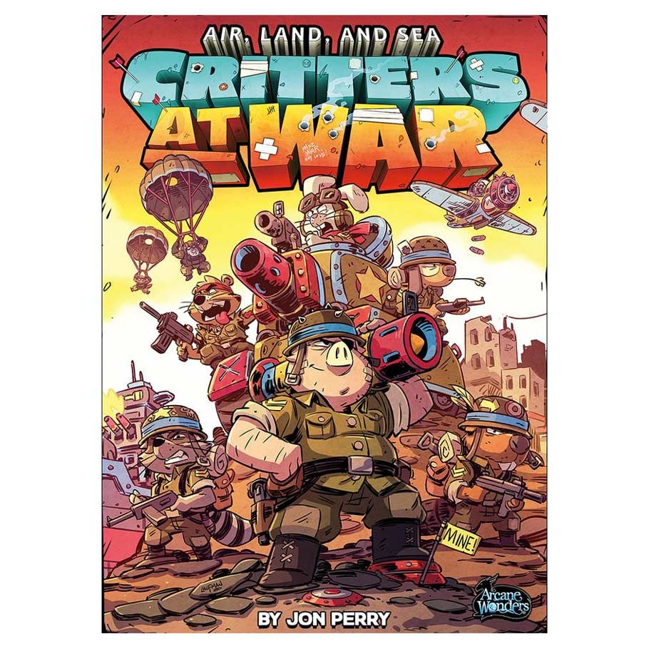 Air, Land & Sea: Critters at War front of box