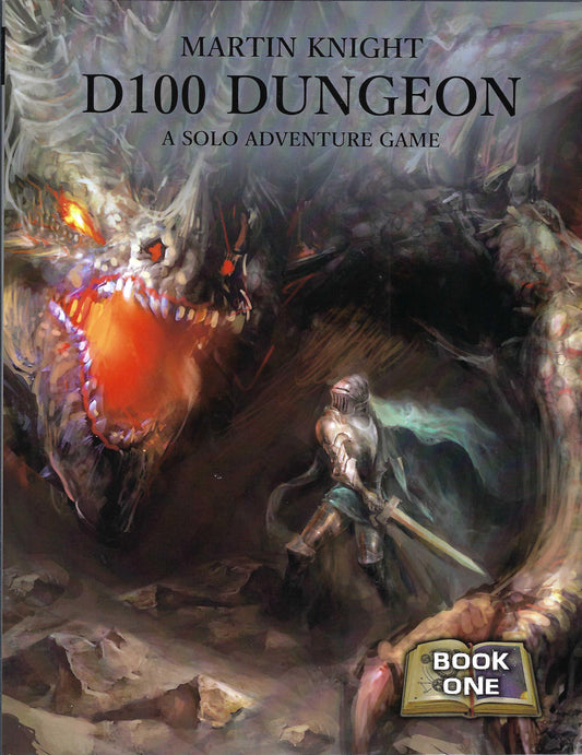 D100 Dungeon by Martin Knight front cover