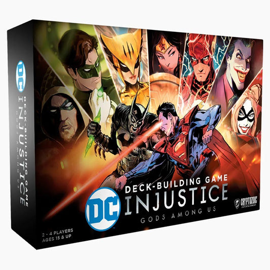 DC Comics Deck-Building Game: Injustice Gods Among Us box