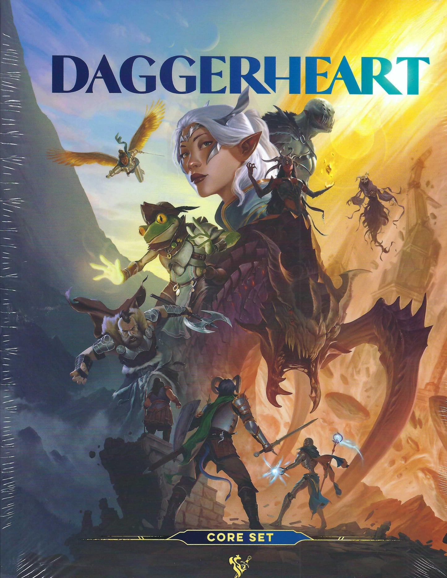 Daggerheart Core Set front of slip cover