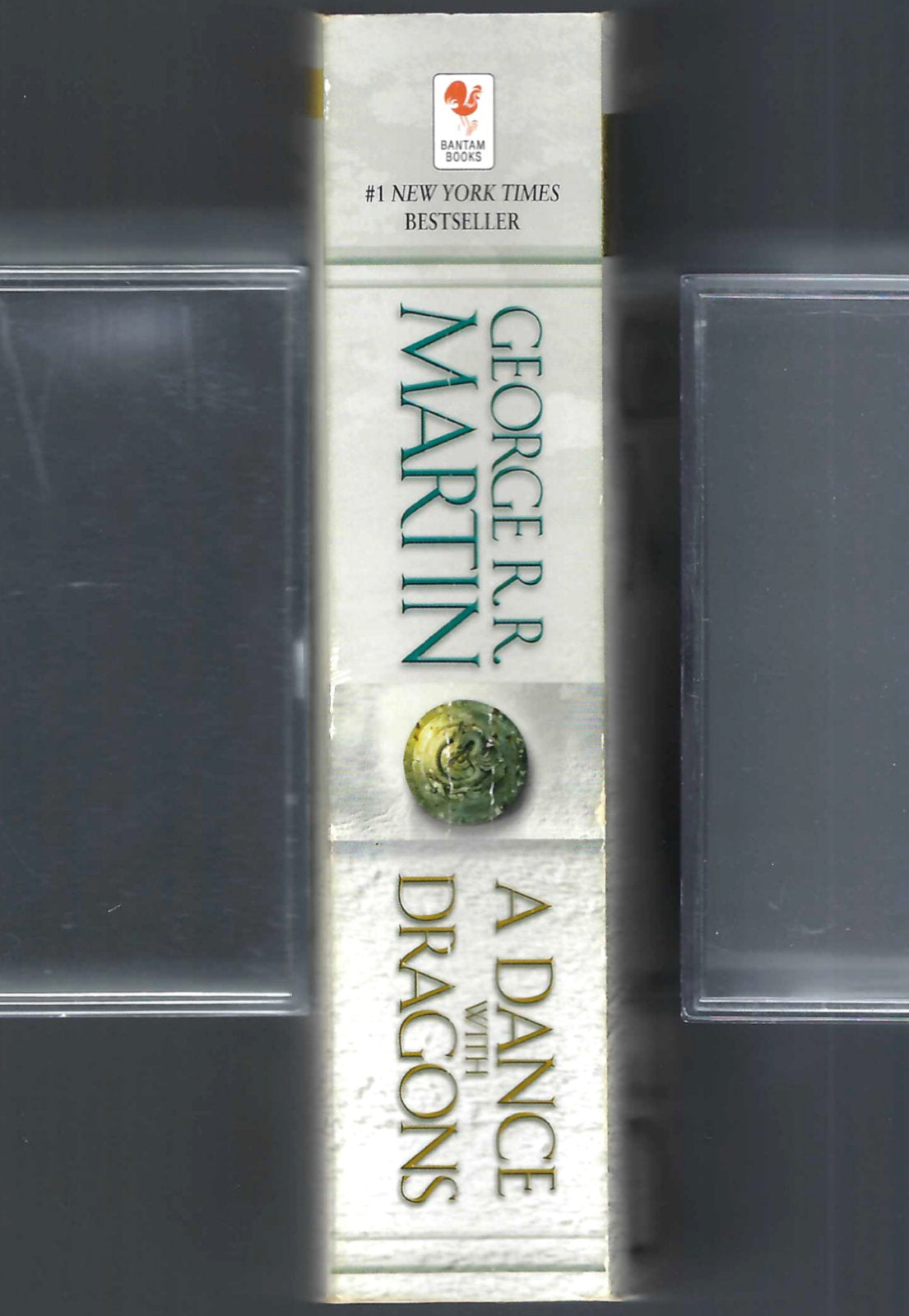 A Dance with Dragons (Song of Ice and Fire #5) by George R. R. Martin spine