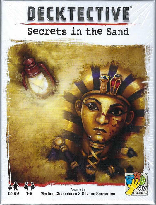 Decktective: Secrets in the Sand front of box