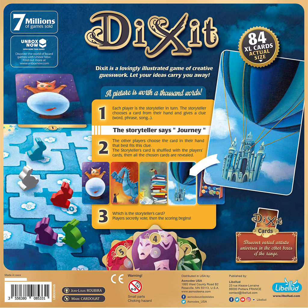 Dixit back of box