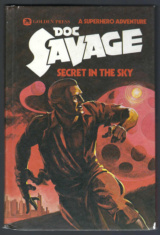Doc Savage Secret in the Sky front cover