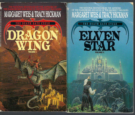 Dragon Wing and Elven Star front covers