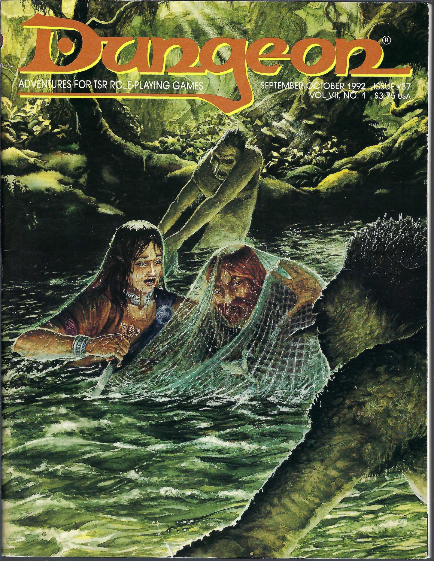 Dungeon Magazine issue 37 front cover