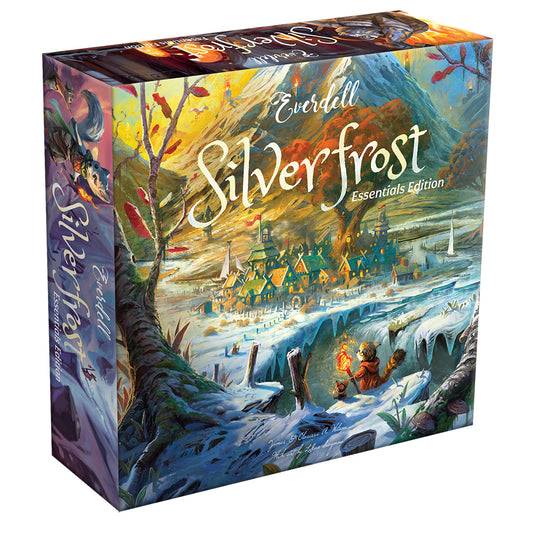 Everdell Silverfrost game box with winter-themed artwork 