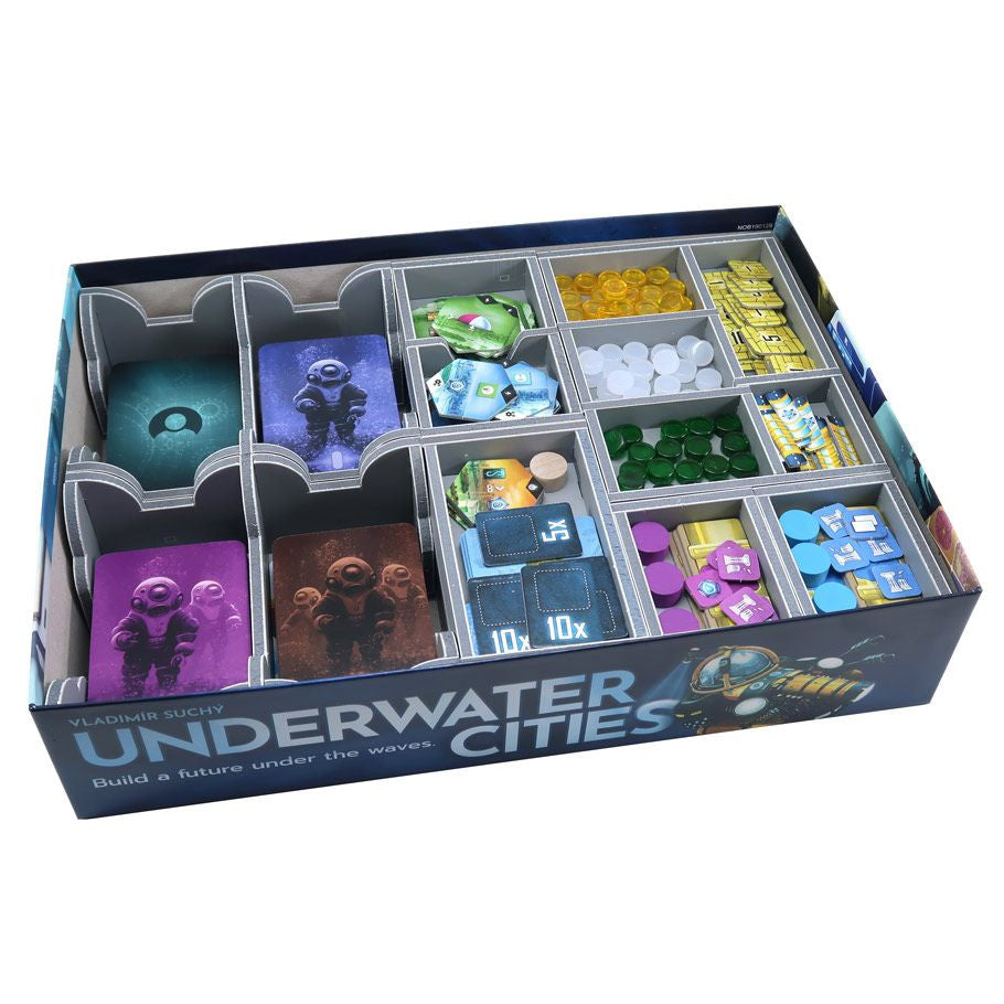 Folded Spaces - Underwater Cities Box Insert