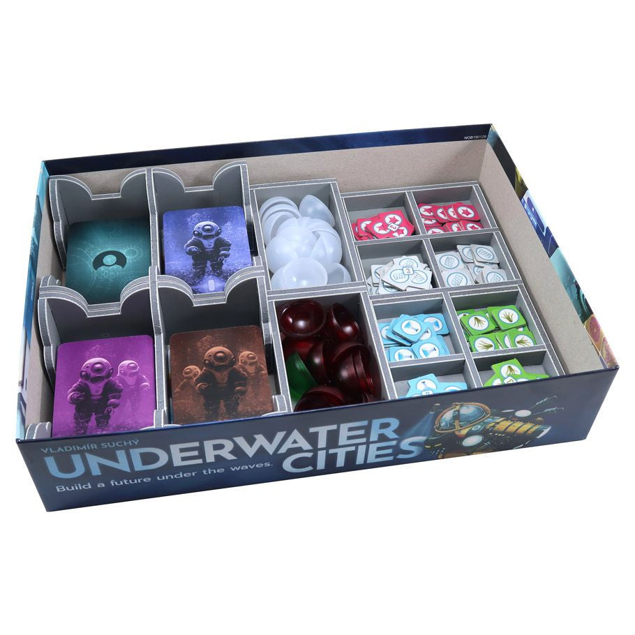 Folded Spaces - Underwater Cities Box Insert