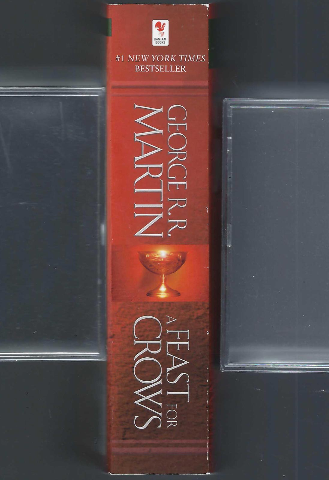A Feast for Crows  by George R. R. Martin front cover spine