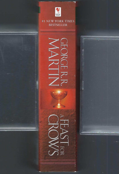 A Feast for Crows  by George R. R. Martin front cover spine