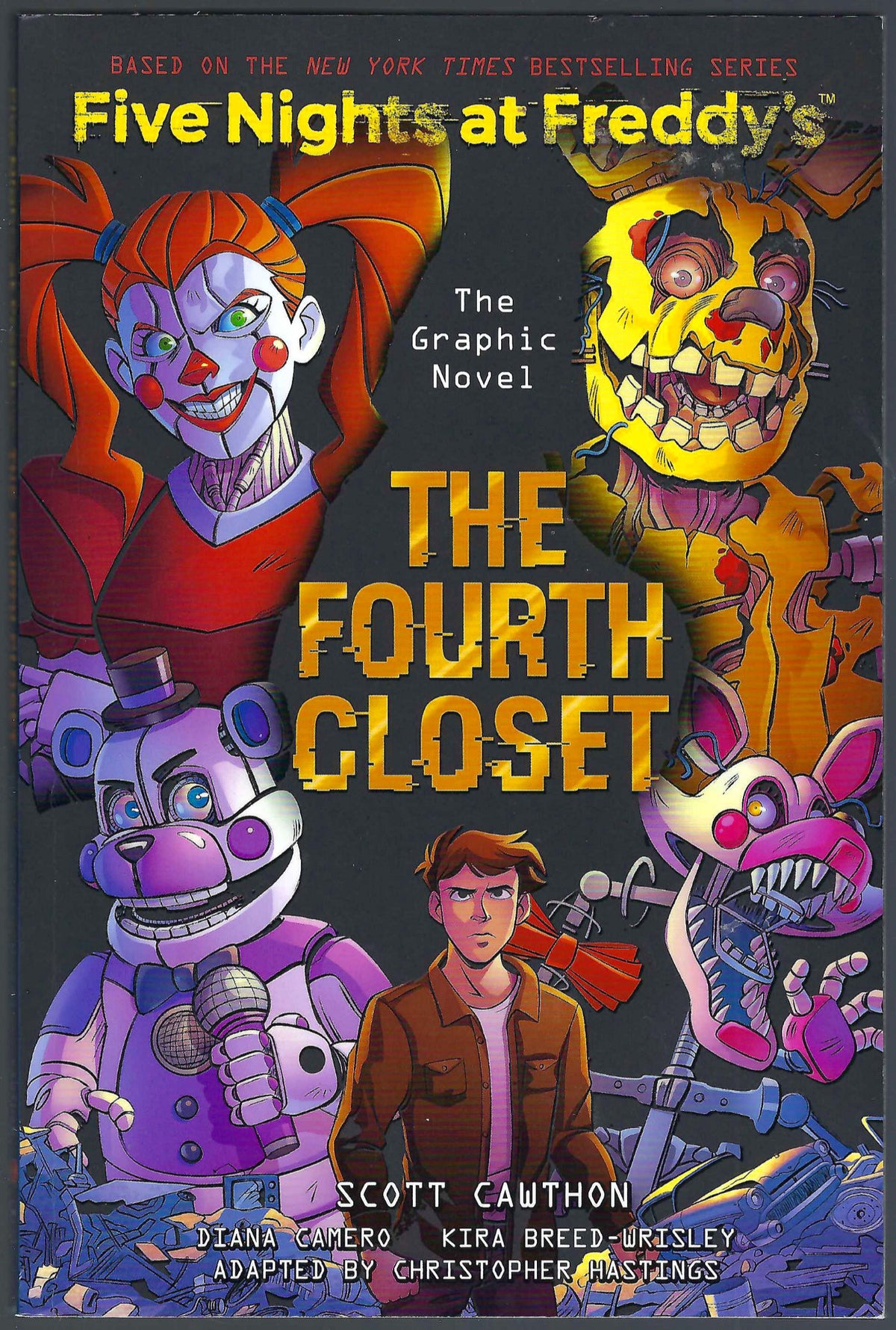 The Fourth Closet (Five Nights at Freddy's #3) by Scott Cawthon front cover