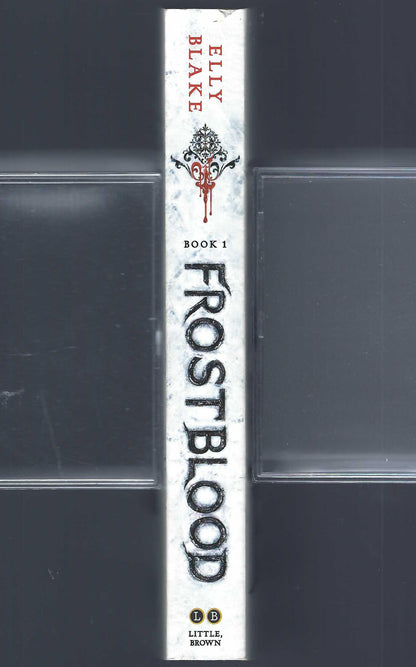 Frostblood by Elly Blake spine