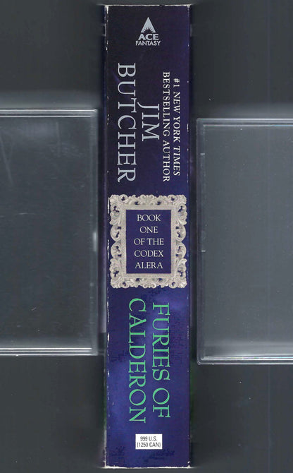 Furies of Calderon by Jim Butcher spine