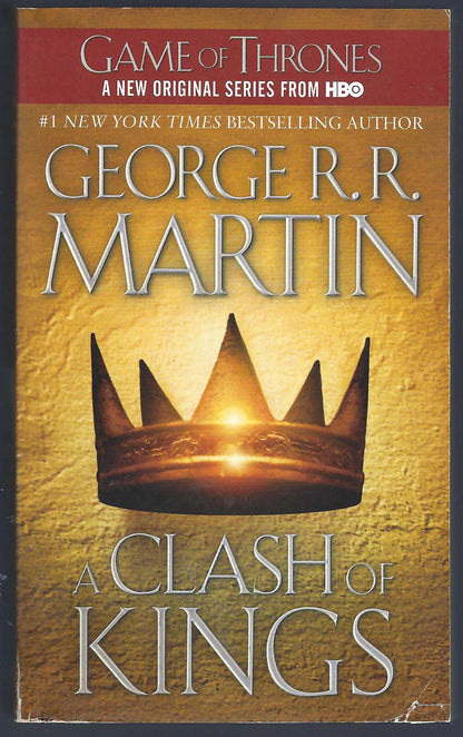 Clash of Kings by George R. R. Martin front cover