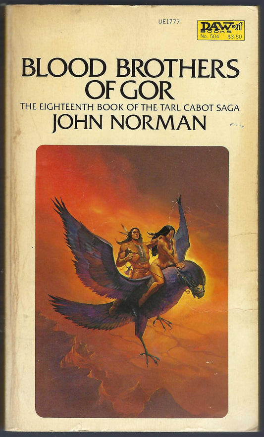 Blood Brothers of Gor by John Norman front cover