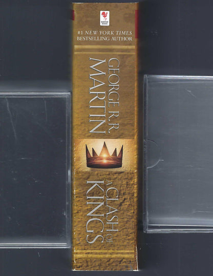 Clash of Kings by George R. R. Martin spine