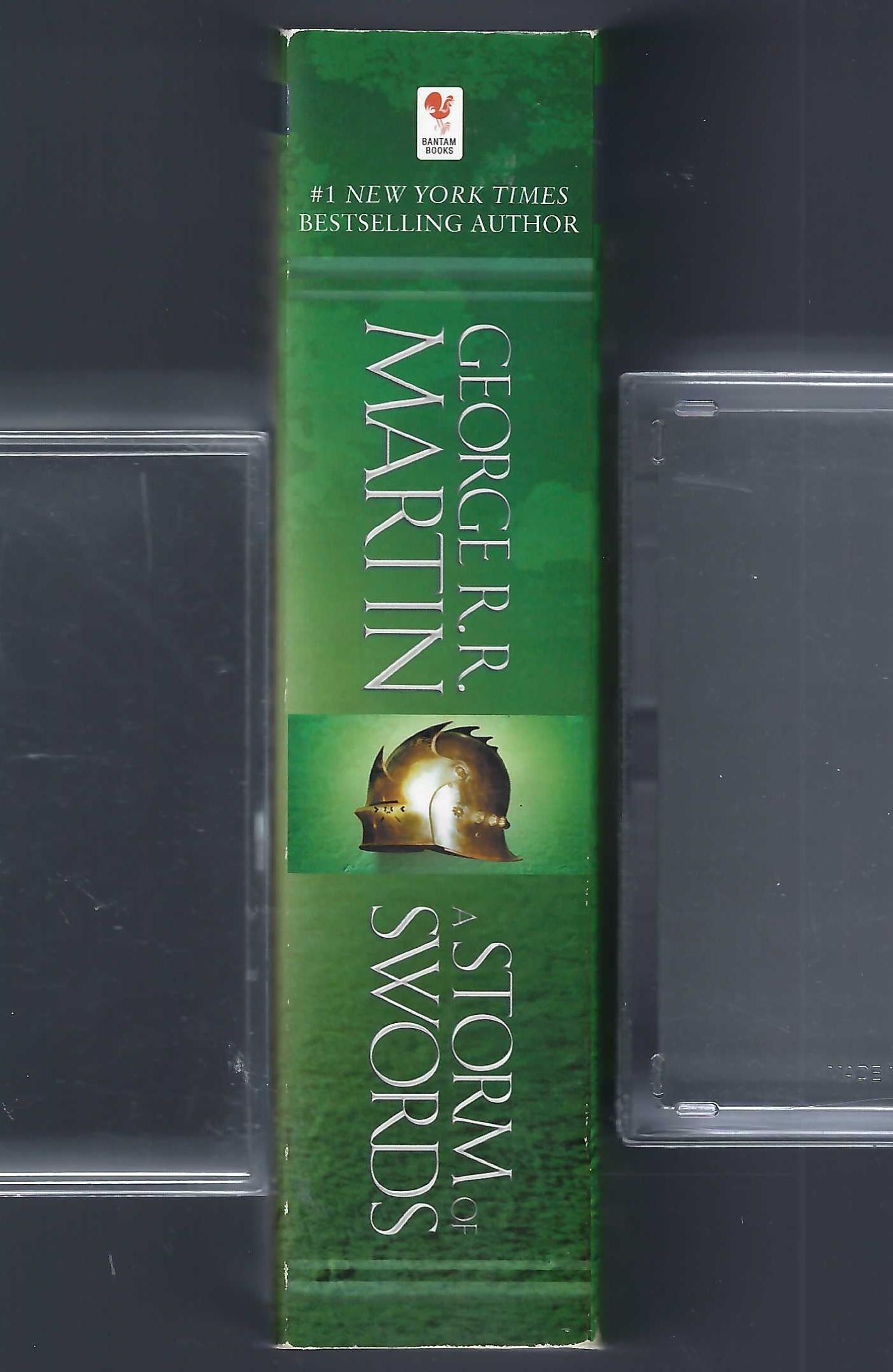 A Storm of Swords by George R. R. Martin spine