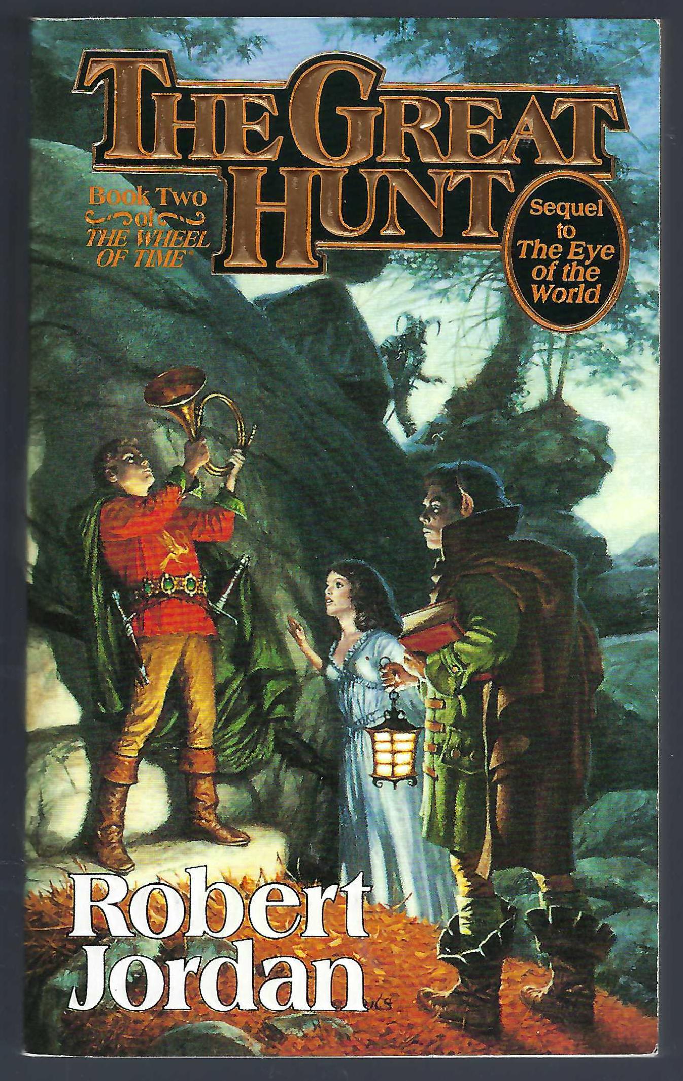 The Great Hunt (Wheel of Time #2) by Robert Jordan front cover