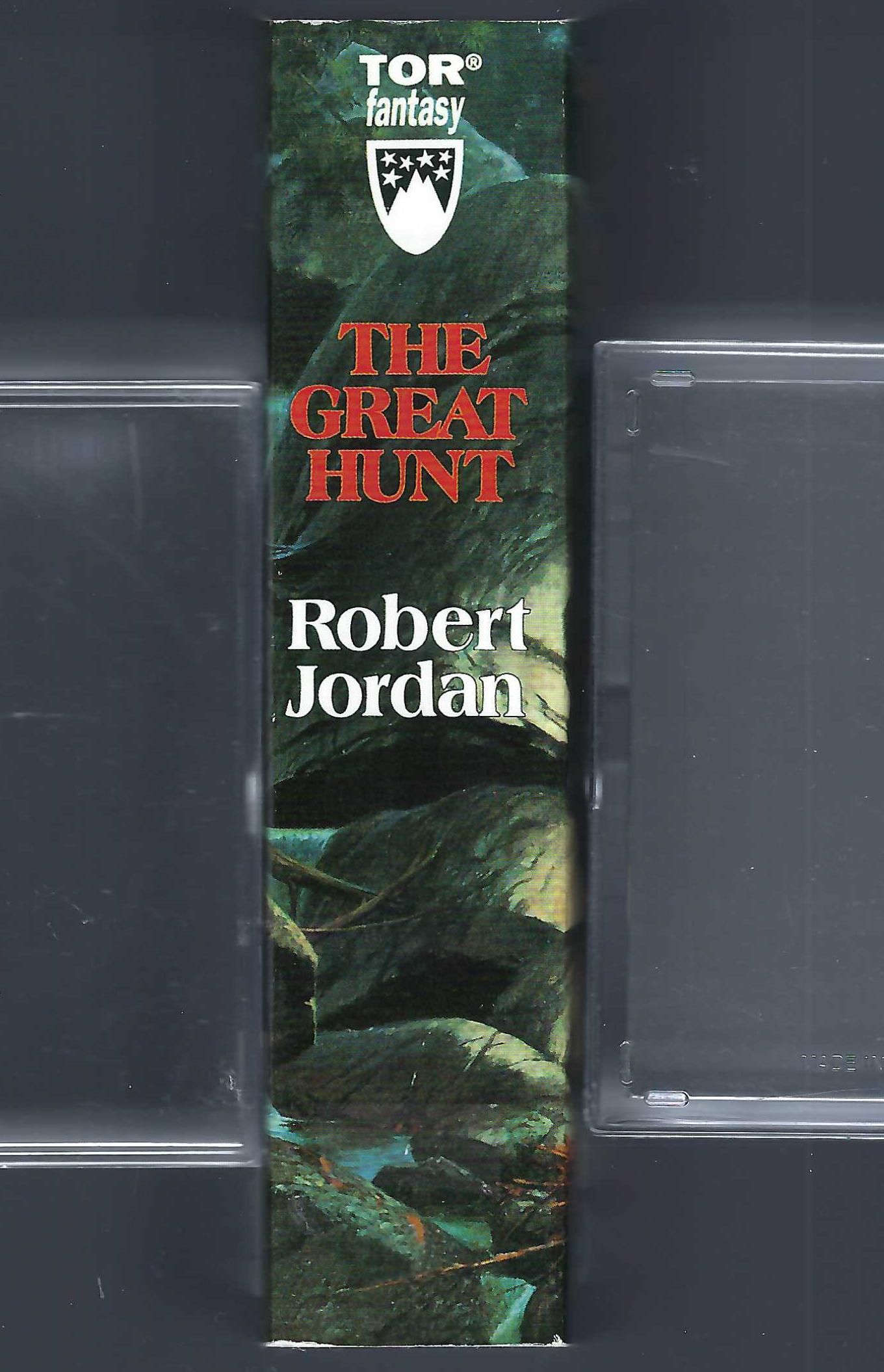 The Great Hunt (Wheel of Time #2) by Robert Jordan spine