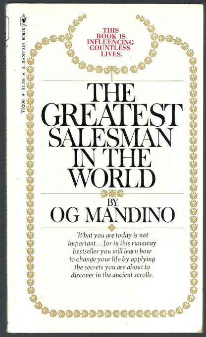 The Greatest Salesman in the World by Og Mandino front cover
