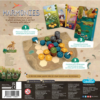 Harmonies back of box