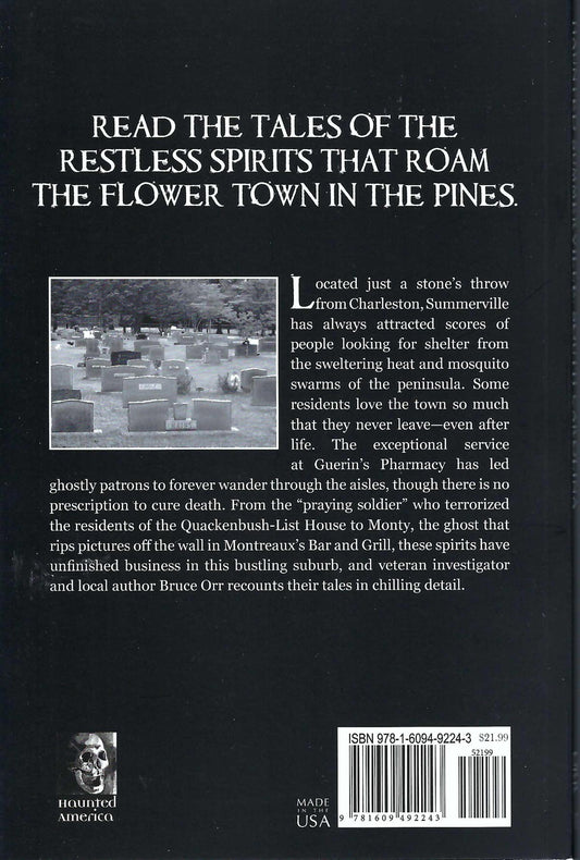 Haunted Summerville by Bruce Orr back cover