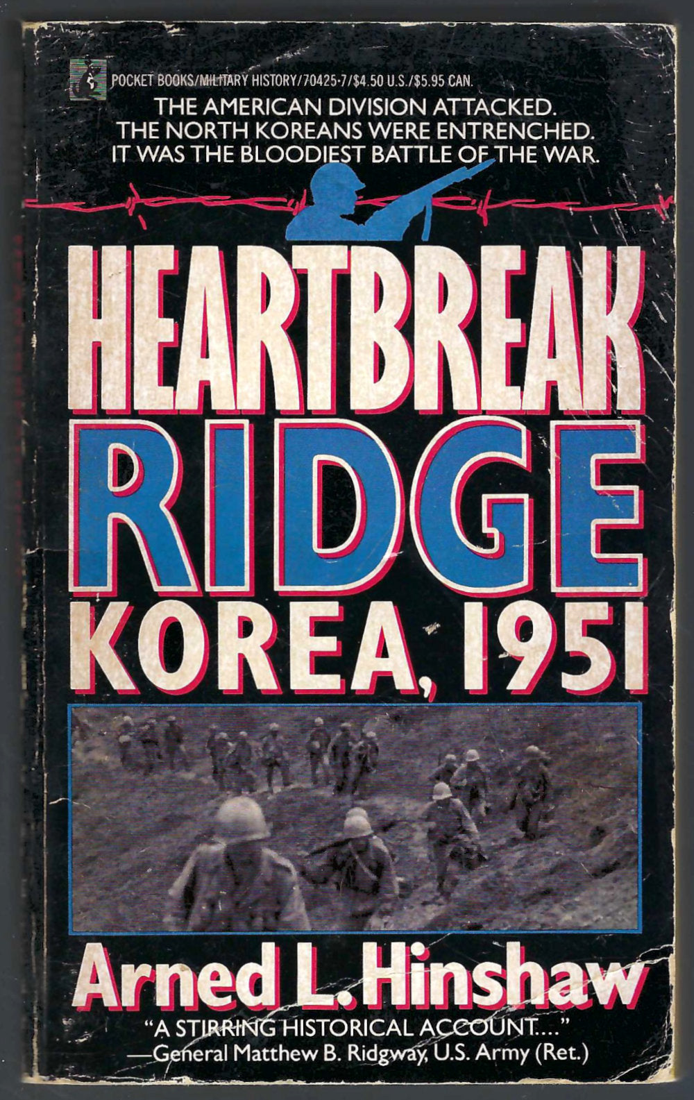 Heartbreak Ridge: Korea, 1951 by Arned Hinshaw front cover