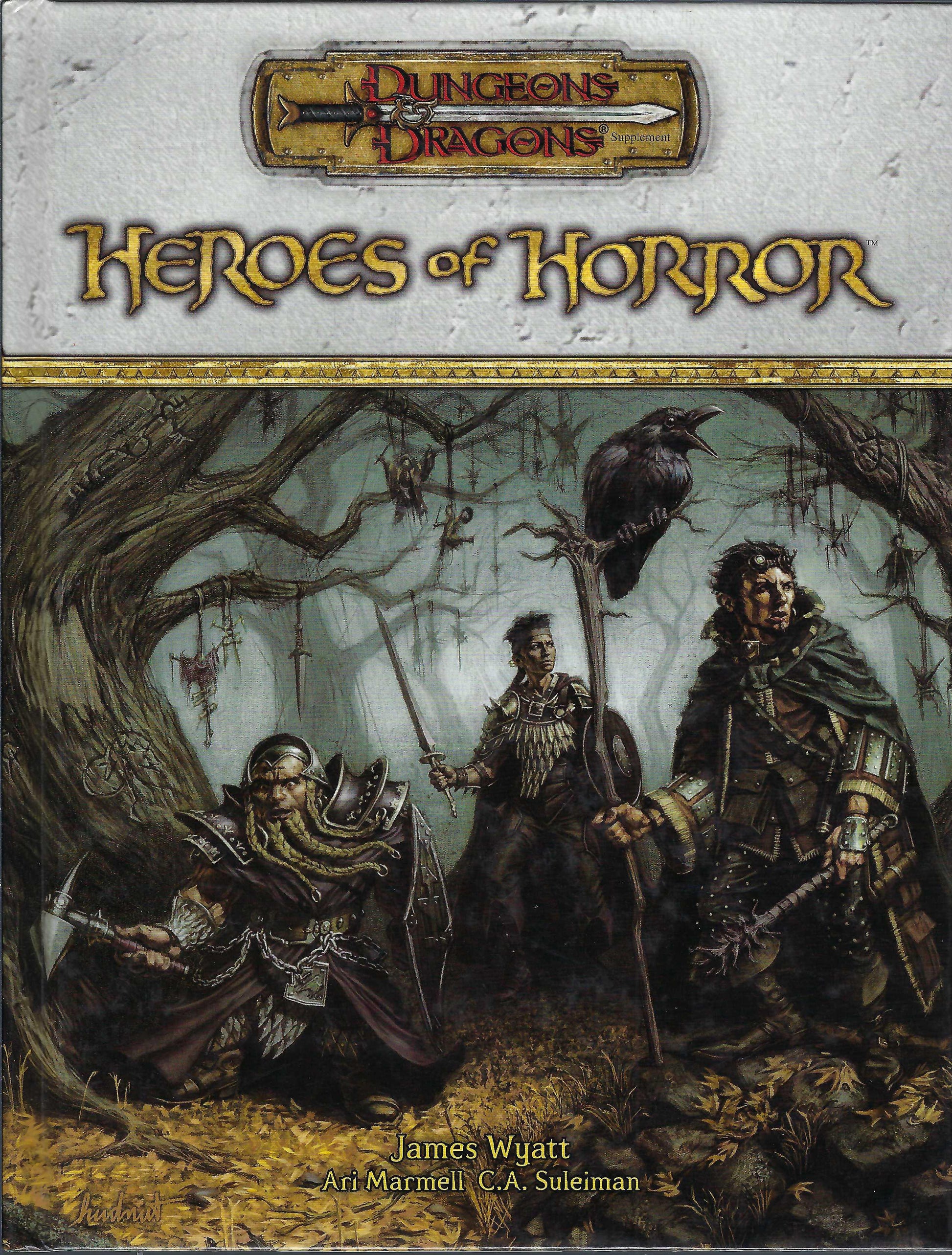 Heroes of Horror front cover