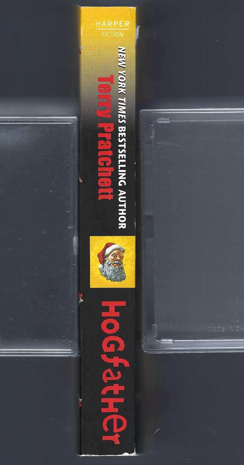Hogfather, by Terry Pratchett spine
