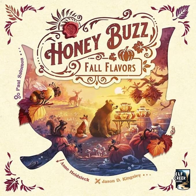 Honey Buzz Fall Flavors front of box