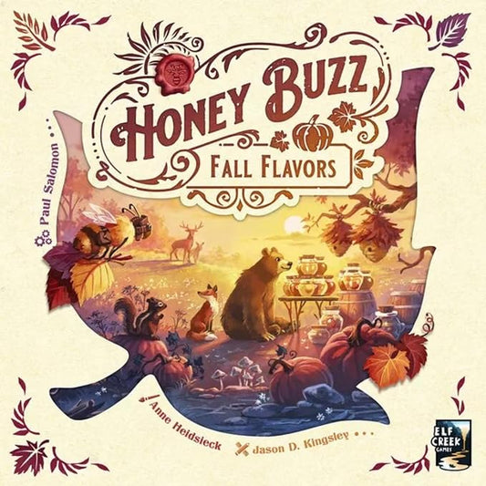 Honey Buzz Fall Flavors front of box
