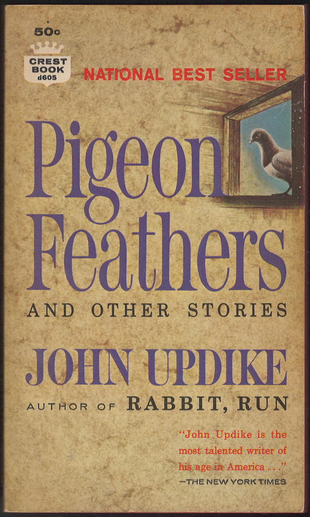 Pigeon Feathers and Other Stories by John Updike front cover