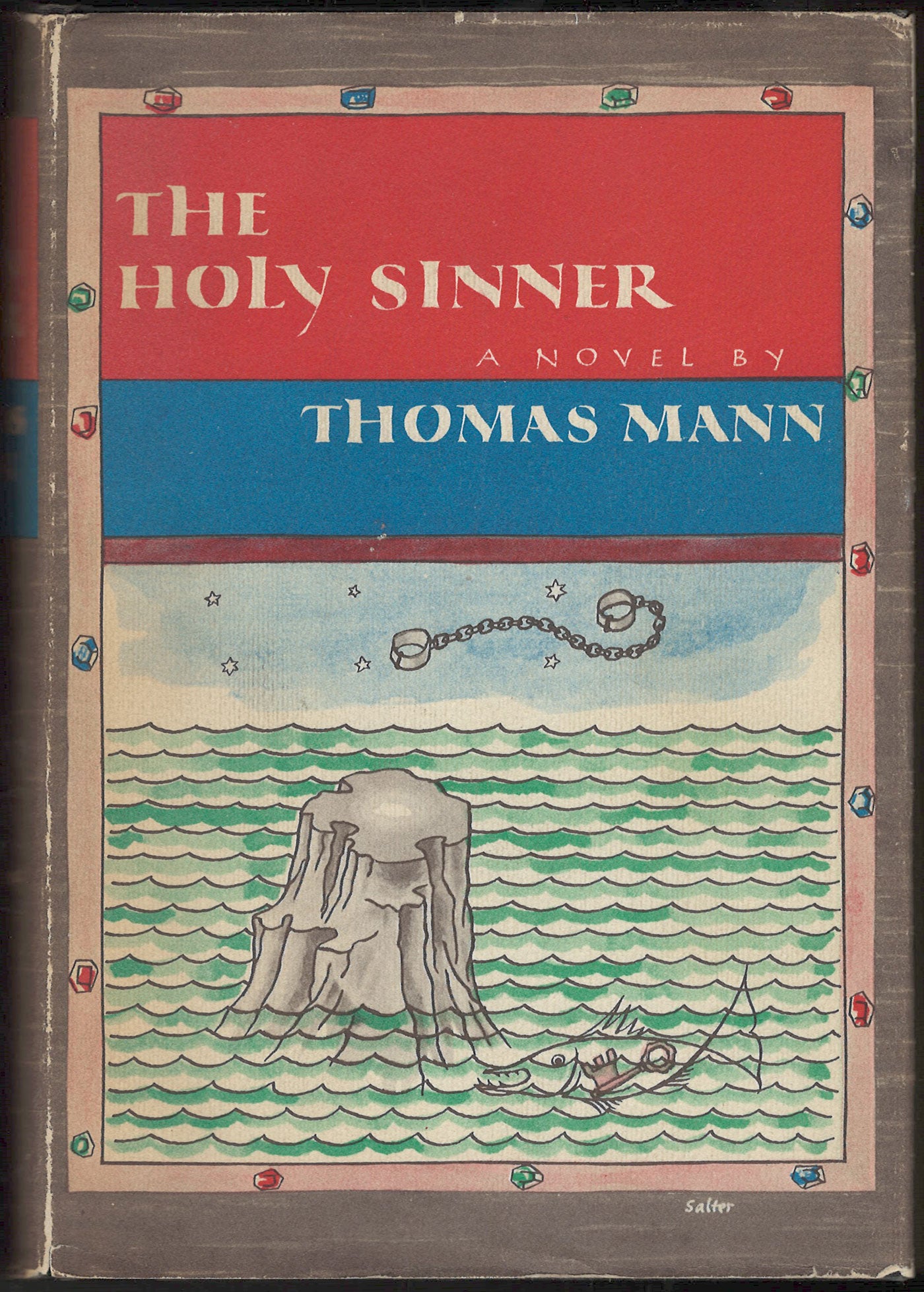 The Holy Sinner by Thomas Mann front cover