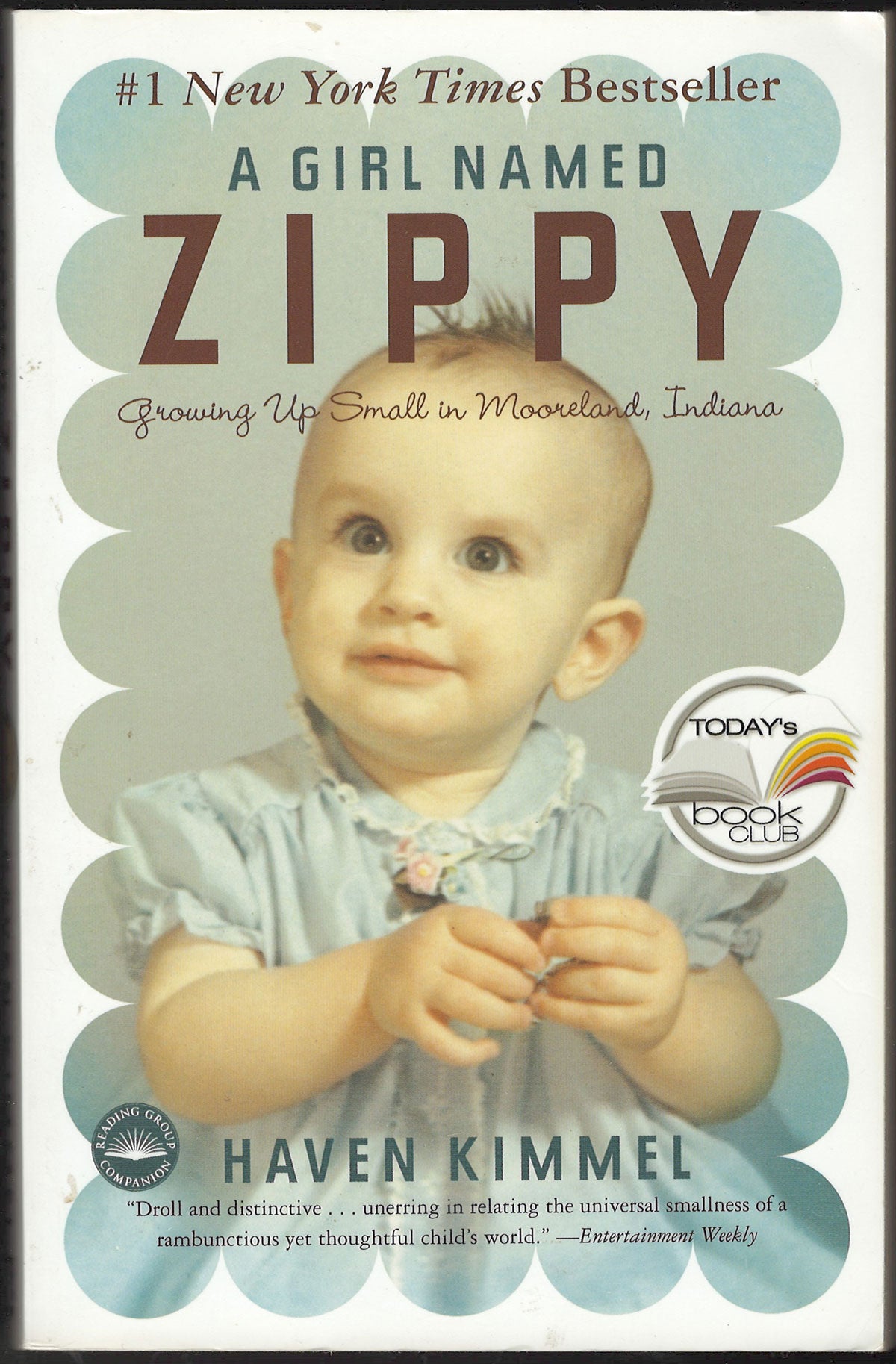 A Girl Named Zippy: Growing Up Small in Mooreland Indiana front cover