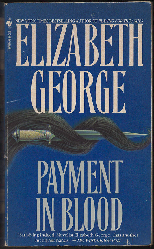 Payment In Blood by Elizabeth George front cover