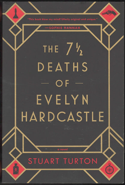 The 7½ Deaths of Evelyn Hardcastle by Stuart Turton front cover