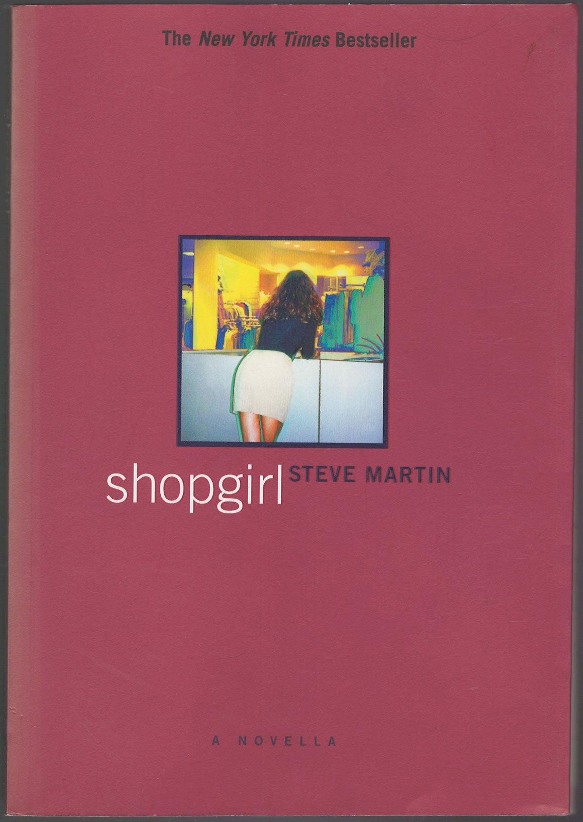 Shopgirl by Steve Martin front cover