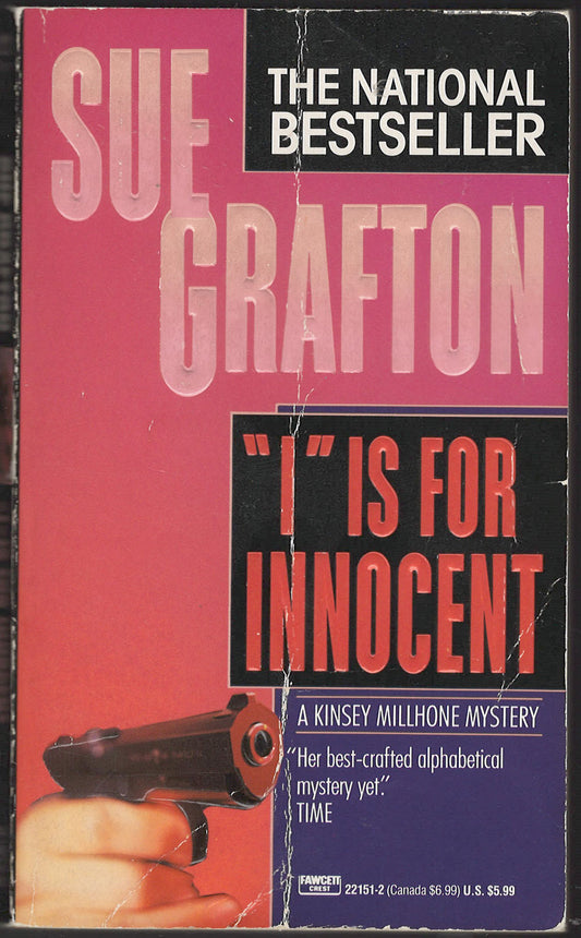 "I" Is for Innocent by Sue Grafton front cover