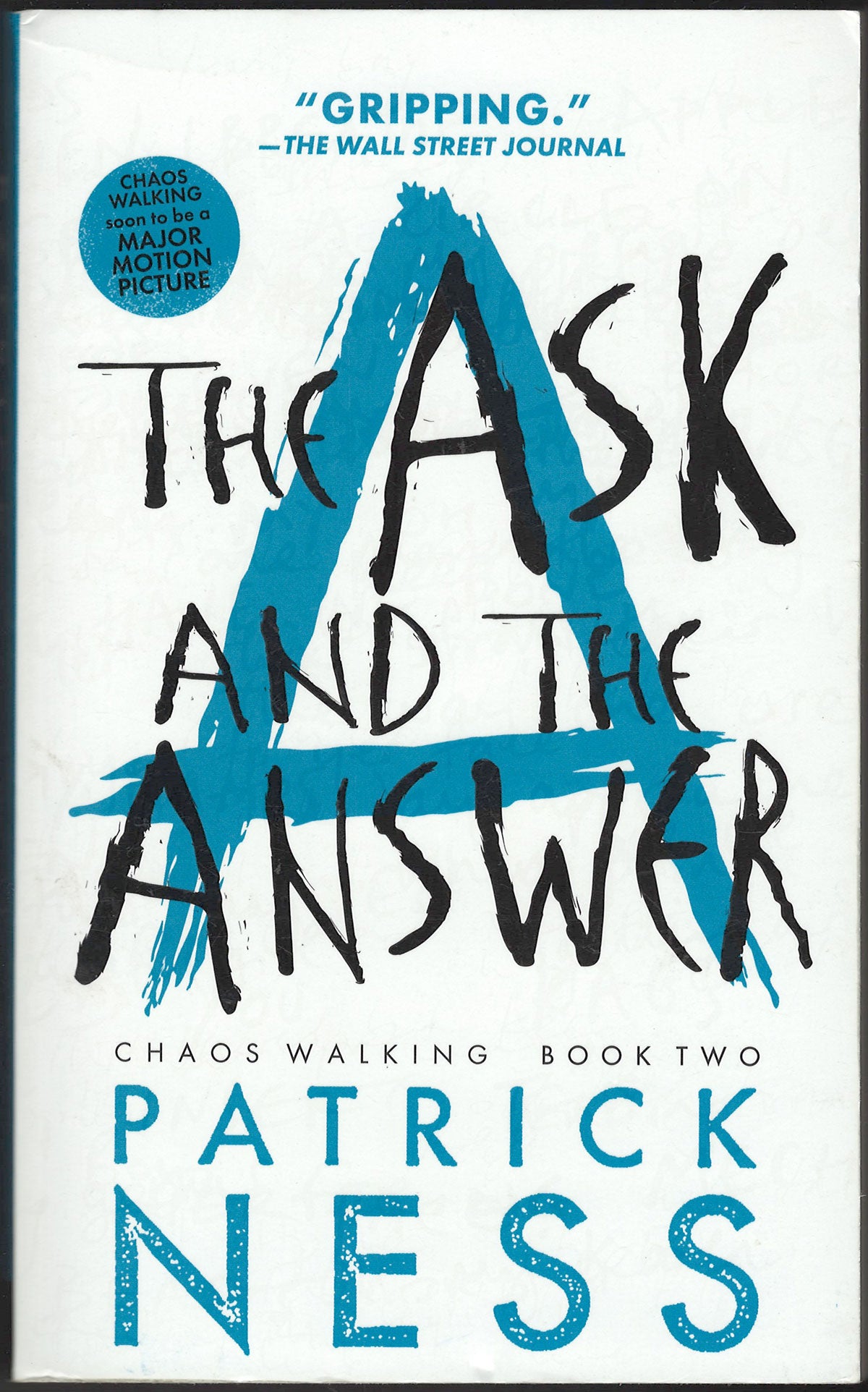The Ask and the Answer by Patrick Ness front cover