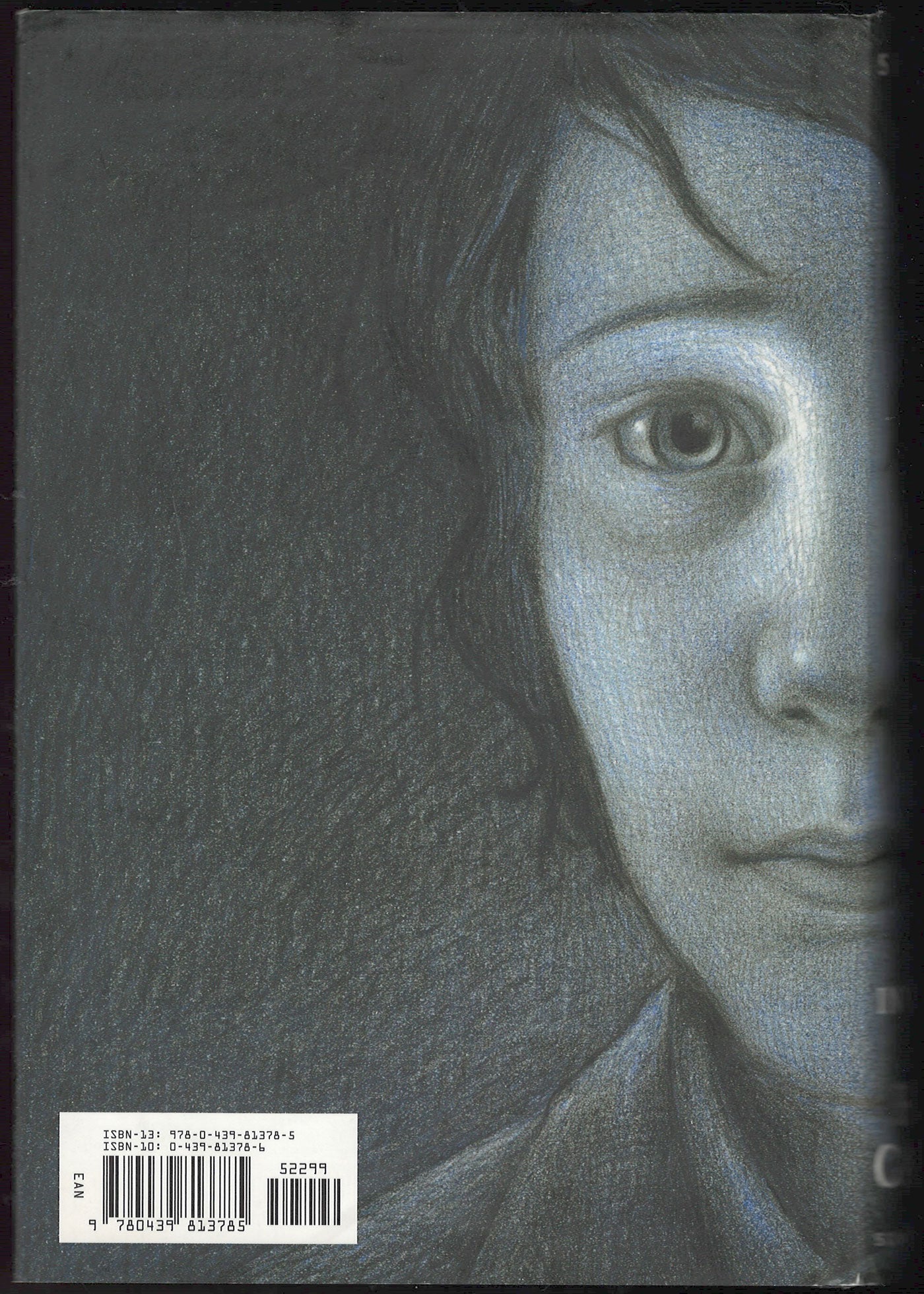The Invention of Hugo Cabret by Brian Selznick with a close-up of a young boy's face