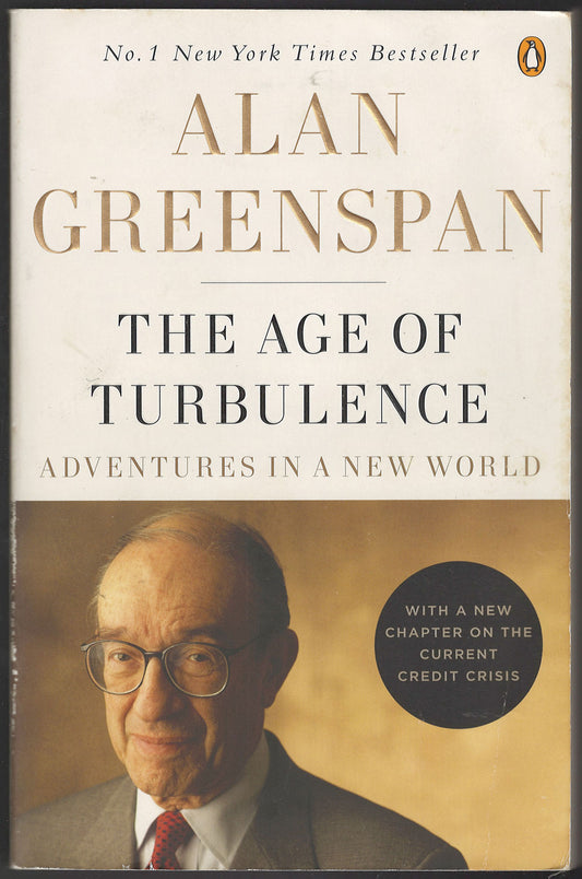 The Age of Turbulence by Alan Greenspan front cover