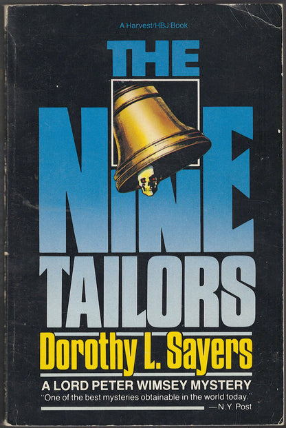 The Nine Tailors by Dorothy Sayers front cover