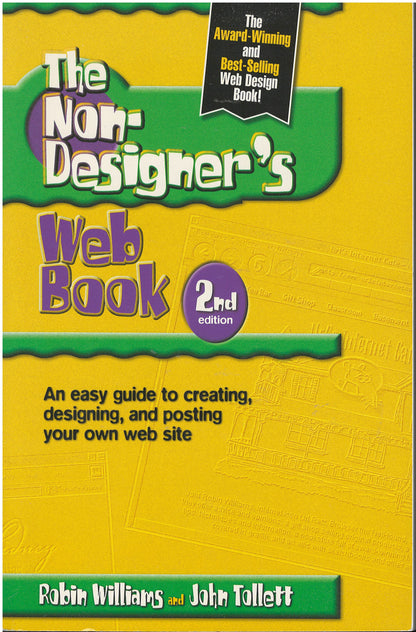 The Non-Designer's Web Book 2nd Edition by Robin Williams and John Tollett front cover