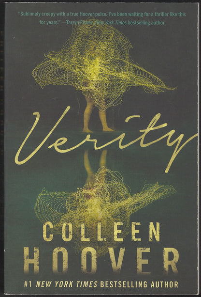 Front cover of Verity by Colleen Hoover with a stylized illustration.
