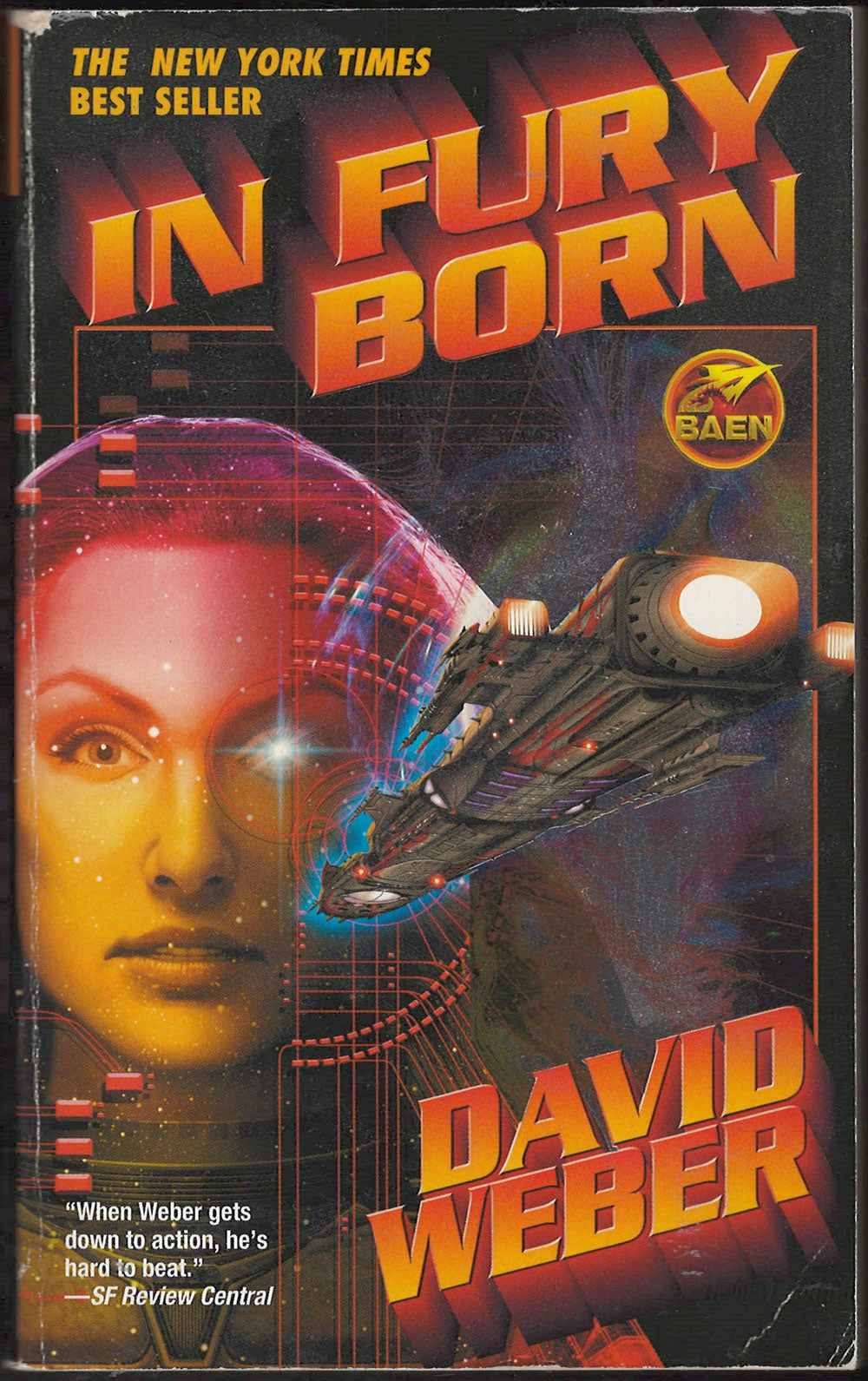 In Fury Born by David Weber front cover