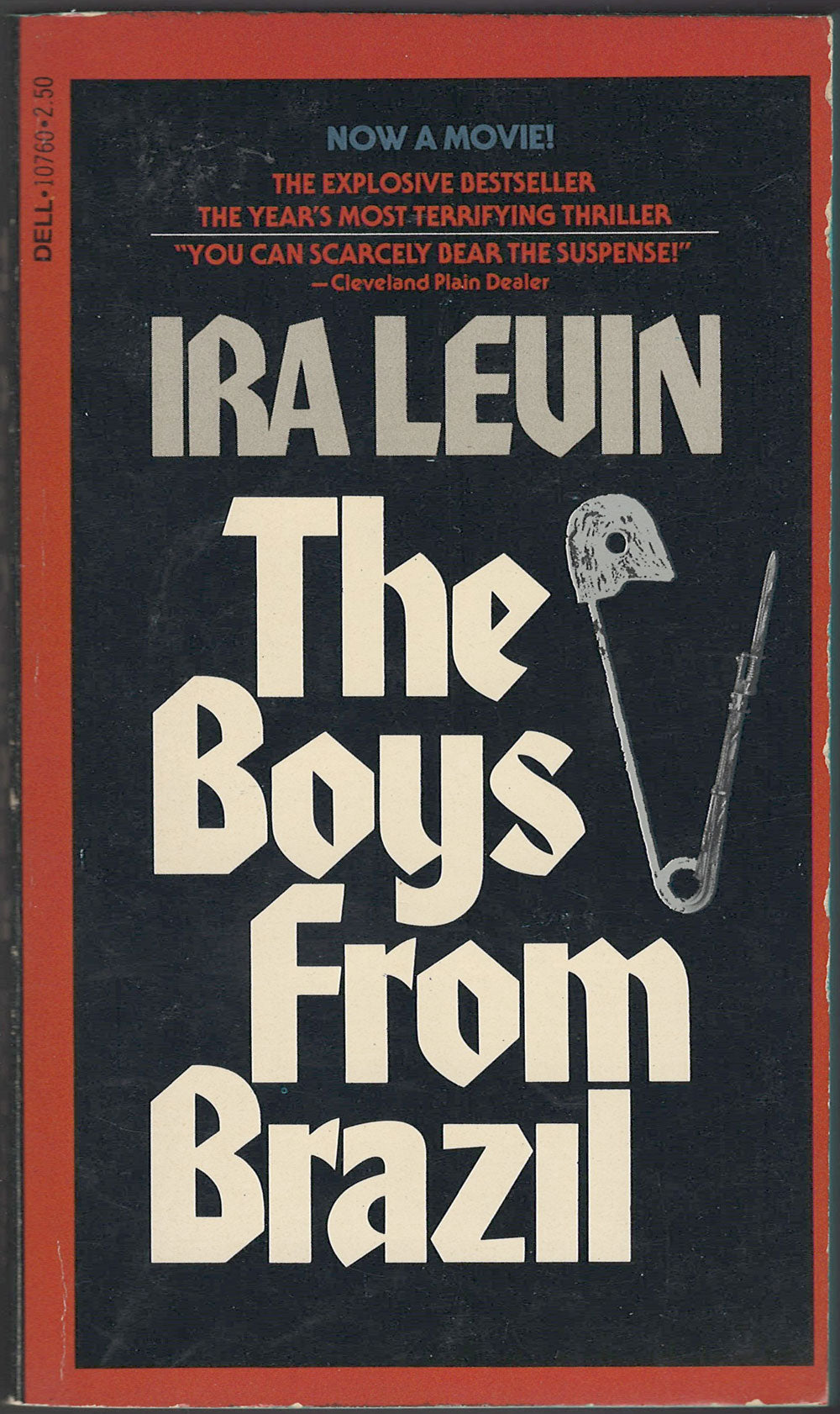 The Boys from Brazil by Ira Levin front cover