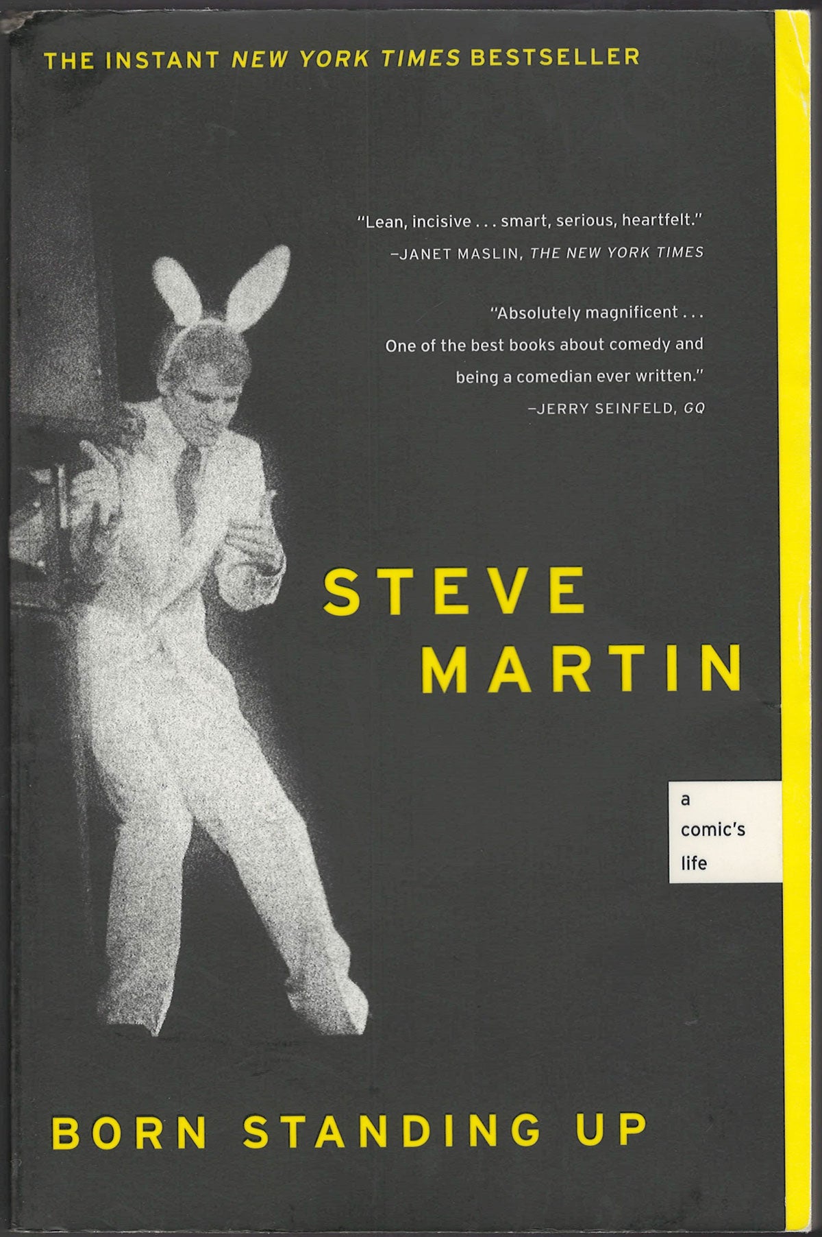 Born Standing Up by Steve Martin front cover